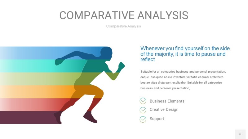 蓝绿用户人群分析PPT图表6