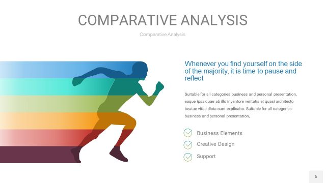 蓝绿用户人群分析PPT图表6