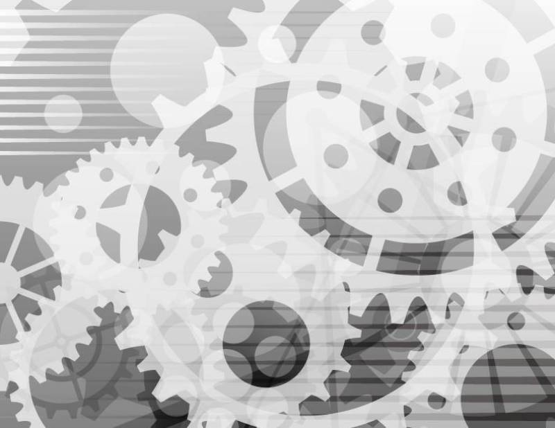 歯车背景_明