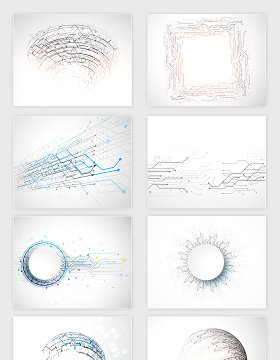 矢量科技抽象电路图