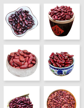 红腰豆食材设计元素