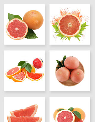 美味的葡萄柚设计素材