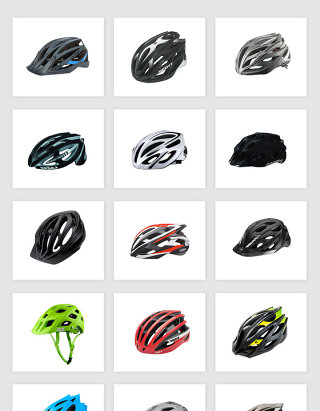 高清免抠自行车头盔