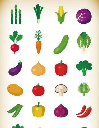 卡通蔬菜汇总