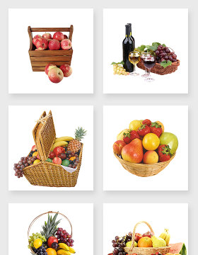 各种水果设计元素