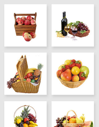 各种水果设计元素
