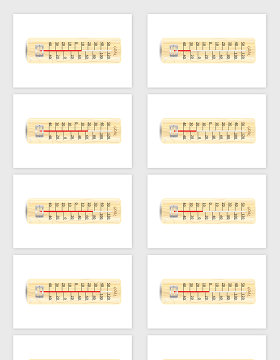 矢量温度计素材元素