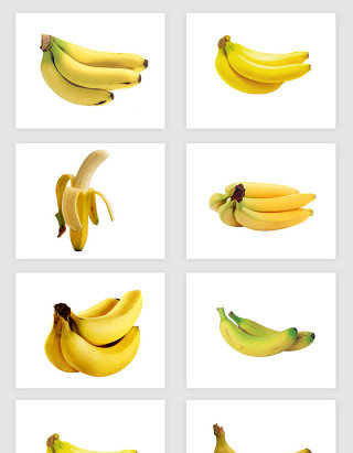 高清免抠香蕉png素材