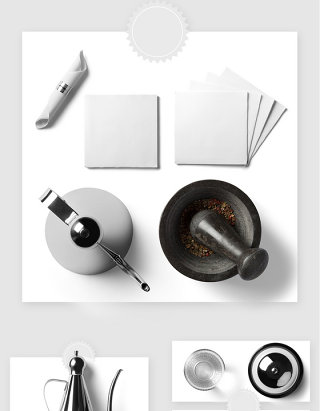 餐厅茶具水壶高清贴图PSD素材