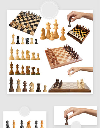 高清免抠国际象棋素材