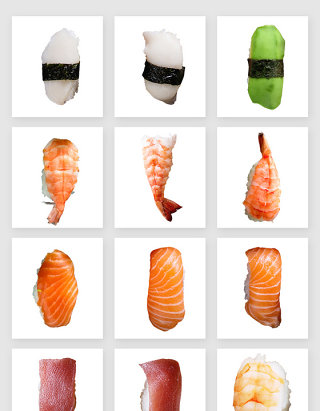各种日式料理款式