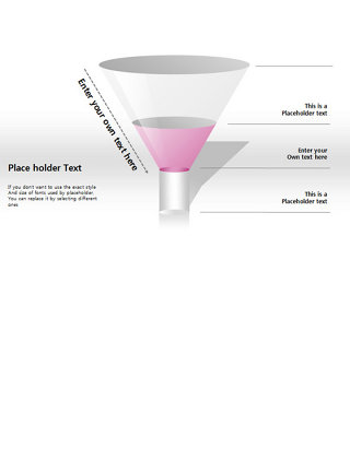 漏斗ppt图表