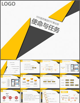 制药公司部门介绍PPT范文