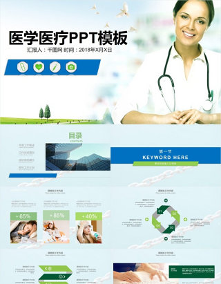 医学医疗PPT模板