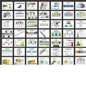PPT图表   流程图