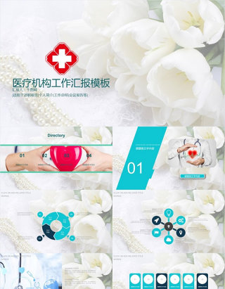 医疗机构工作汇报模板