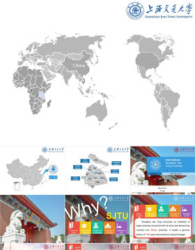 上海交通大学14年招生宣传ppt模板