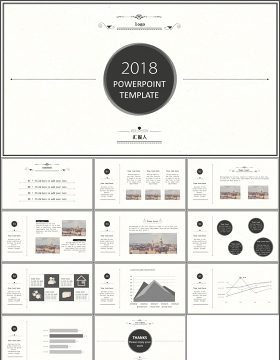 复古风格工作汇报ppt