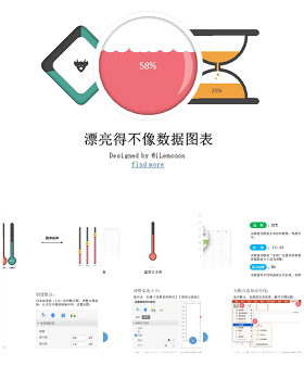 不像数据的精美PPT图表