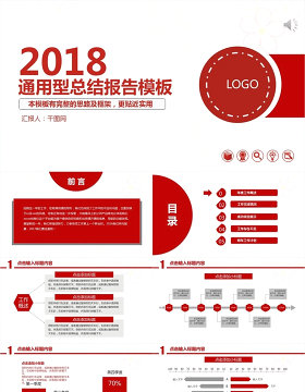 总结汇报通用PPT