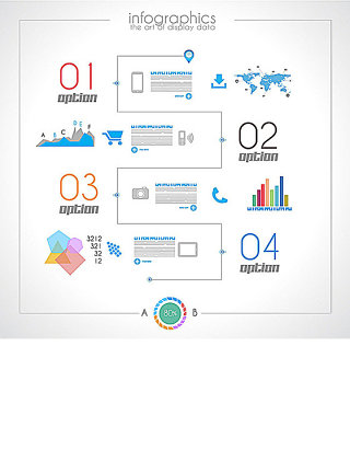 矢量信息图表