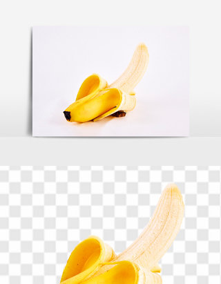 高清单个香蕉素材