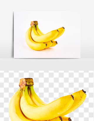 高清香蕉水果素材