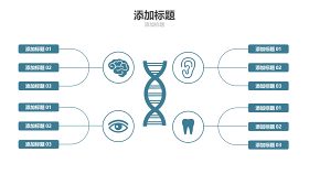 蓝色医学医疗医用PPT图表11