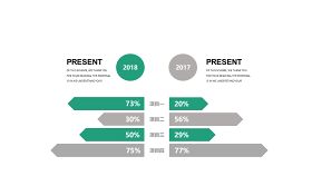 绿灰总分数据关系PPT图表-17