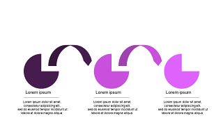 紫色系通用商务PPT图表-29