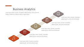 红橙色商务PPT图表-27