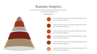 红橙色商务PPT图表-6