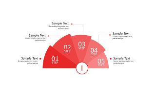 红色数据分析PPT图表-4