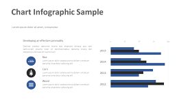 蓝黑递进并列关系PPT图表-16