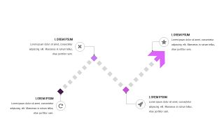 紫色系通用商务PPT图表-20