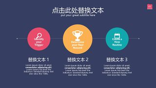 深色欧美风商务PPT图表11