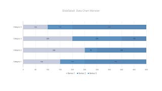 蓝色数据可视化PPT图表-18