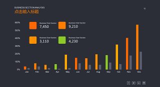 商务数据分析PPT图表之条形图-12
