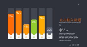 商务数据分析PPT图表之条形图-23