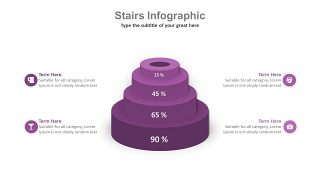 紫色台阶商务PPT图表-29