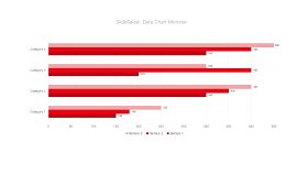 红色数据统计PPT图表-15