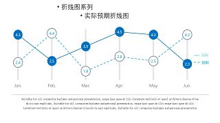 扁平化多彩数据PPT图表-23