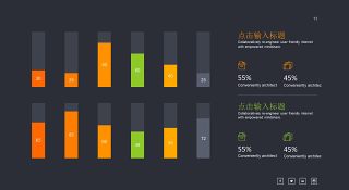 商务数据分析PPT图表之条形图-11