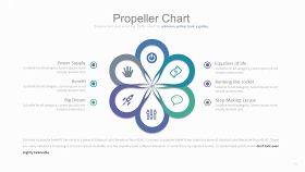 蓝绿色数据统计ppt图表-15