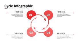 红色简约数据分析PPT图表-15