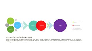 简约多彩并列关系PPT图表-19