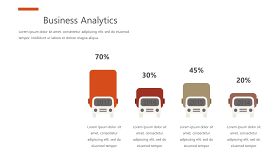 红橙色商务PPT图表-25