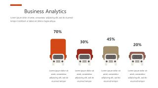 红橙色商务PPT图表-25
