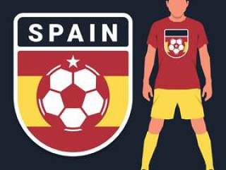 西班牙足球锦标赛会徽设计模板集