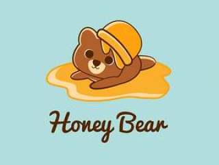 Honey bear logo